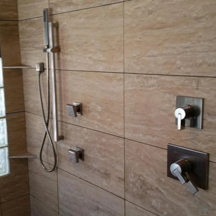 Shower fixture installation for Water Heater Replacement in Oconomowoc